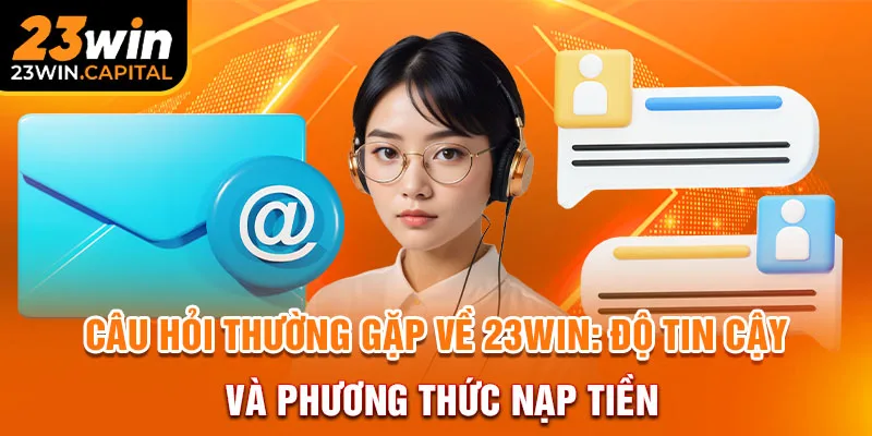 Câu hỏi thường gặp về 23WIN: Độ tin cậy và phương thức nạp tiền