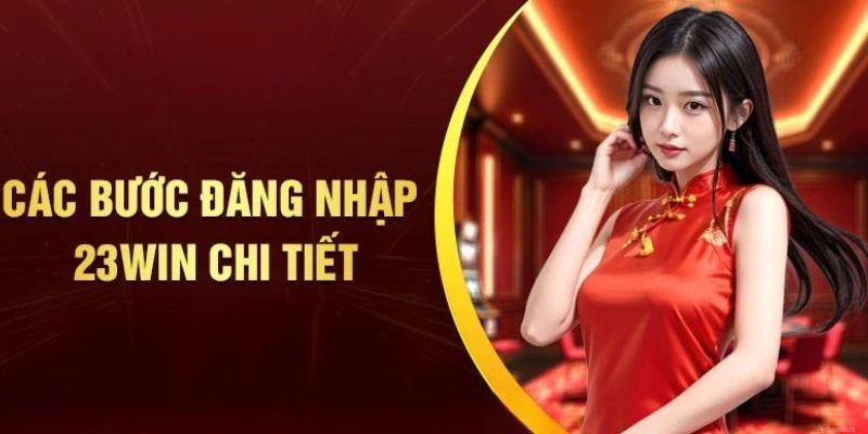 Hướng dẫn đăng nhập 23WIN cho hội viên mới